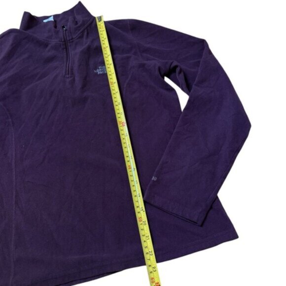 The North Face Women Fleece 1/4 Zip Pullover TKA 100 Size Large - Picture 5 of 6